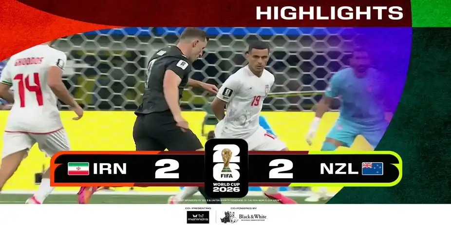 IRN vs NZL | Highlights | FIFA World Cup 2026