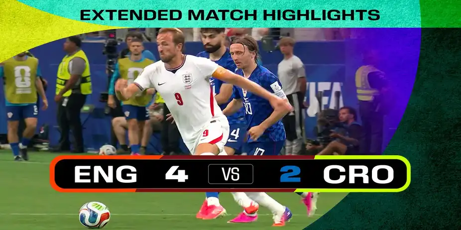 ENG Vs CRO | Extended Highlights | FIFA World Cup 2026