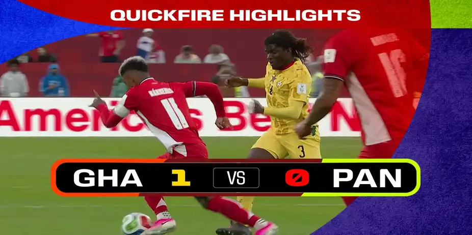 GHA Vs PAN | Quickfire Highlights | FIFA World Cup 2026
