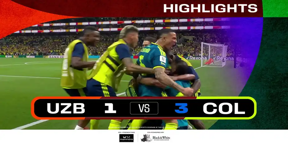 UZB Vs COL | Highlights | FIFA World Cup 2026