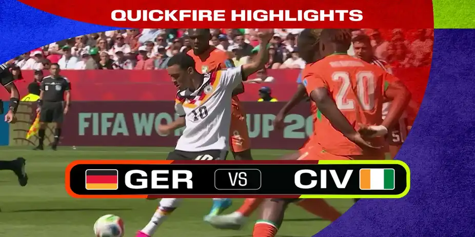 GER Vs CIV | Quickfire Highlights | FIFA World Cup 2026