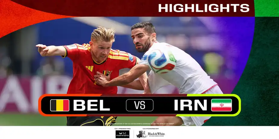 BEL vs IRN | Highlights | FIFA World Cup 2026