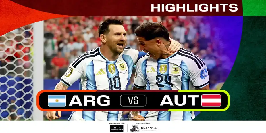 ARG Vs AUT | Highlights | FIFA World Cup 2026