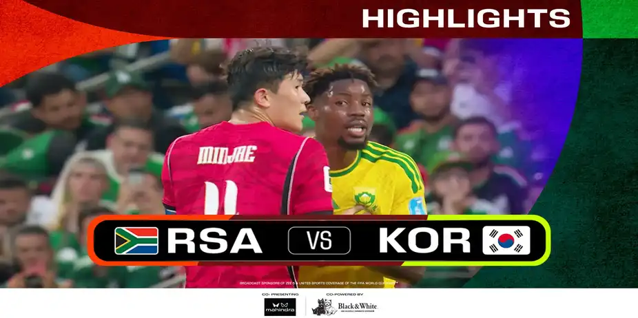 RSA Vs KOR | Highlights | FIFA World Cup 2026