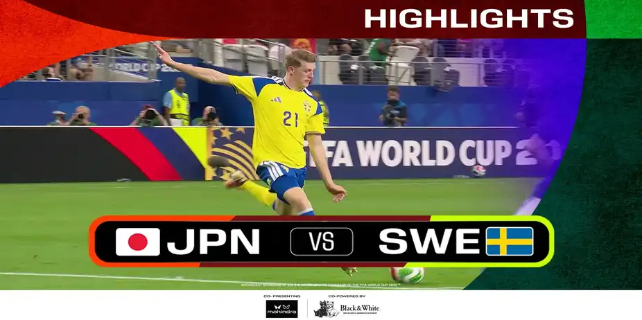 JPN Vs SWE | Highlights | FIFA World Cup 2026