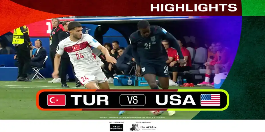 TUR Vs USA | Highlights | FIFA World Cup 2026