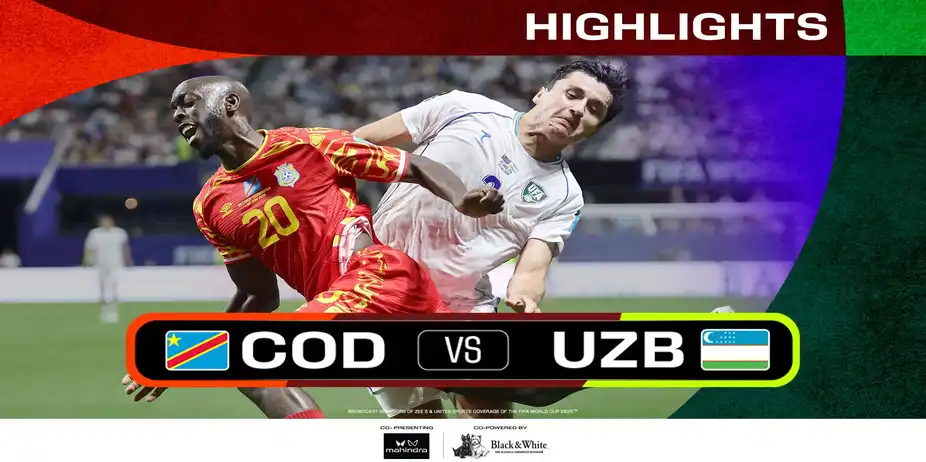COD Vs UZB | Highlights | FIFA World Cup 2026
