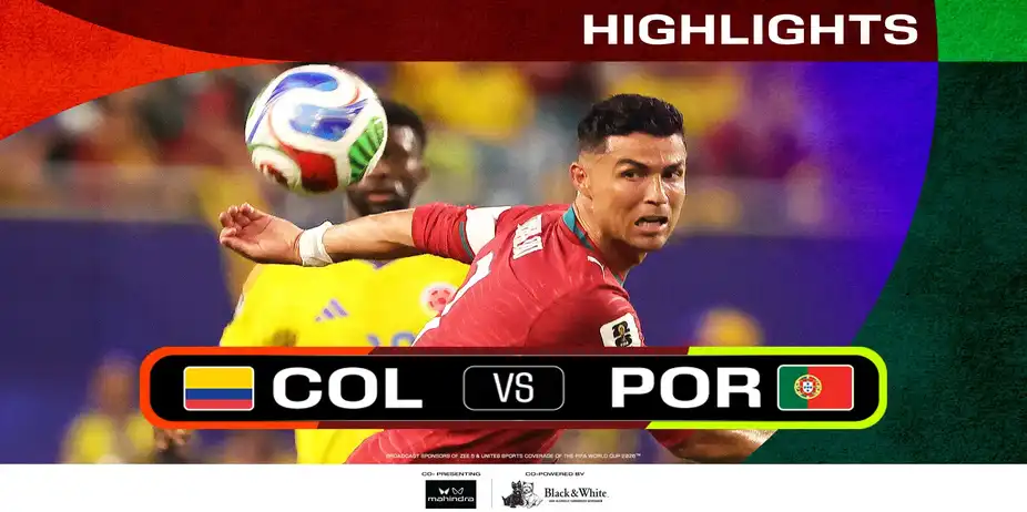 COL Vs POR | Highlights | FIFA World Cup 2026