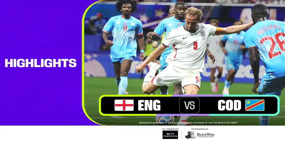 ENG Vs COD | Highlights | FIFA World Cup 2026
