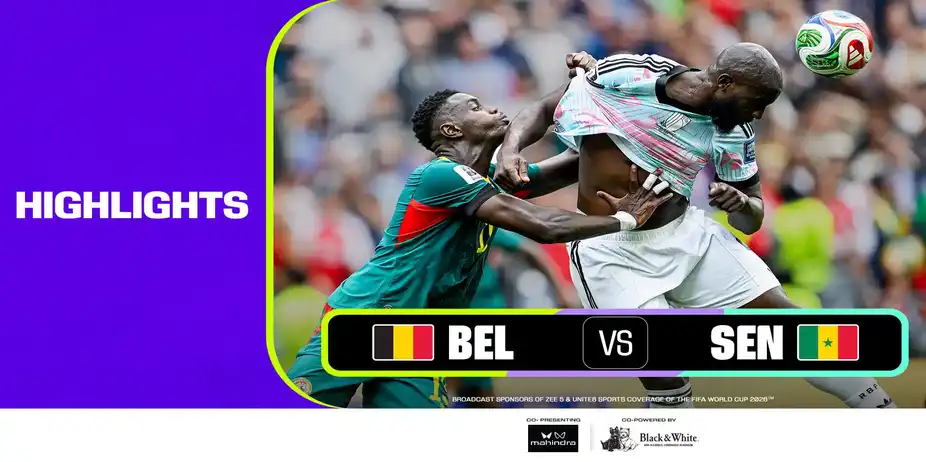 BEL Vs SEN | Highlights | FIFA World Cup 2026