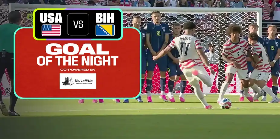 USA Vs BIH | Goal of the Night | FIFA World Cup 2026