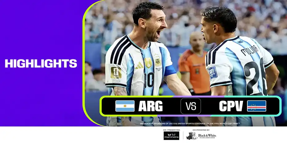ARG Vs CPV | Highlights | FIFA World Cup 2026