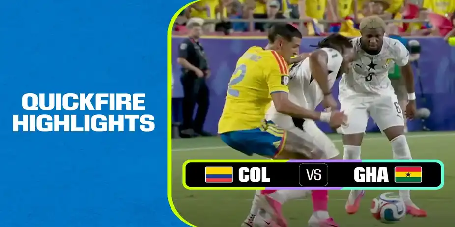 COL Vs GHA | Quickfire Highlights | FIFA World Cup 2026