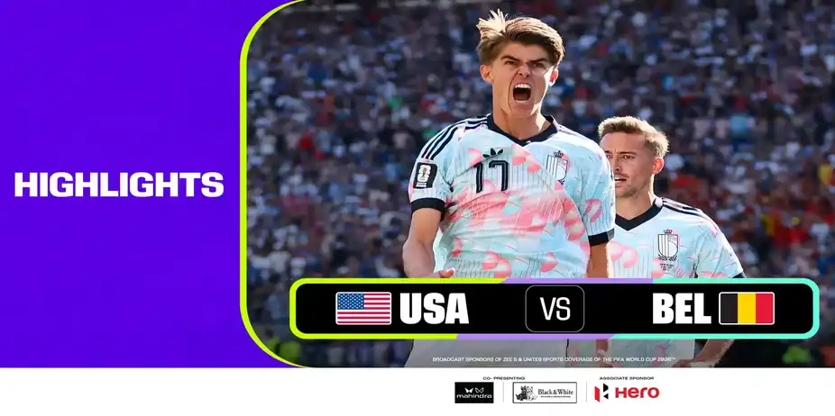 USA Vs BEL | Highlights | FIFA World Cup 2026