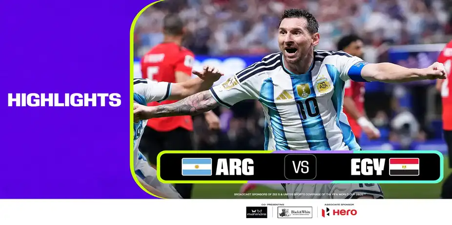ARG Vs EGY | Highlights | FIFA World Cup 2026