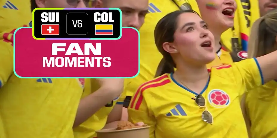 SUI Vs COL | Fan Moments | FIFA World Cup 2026
