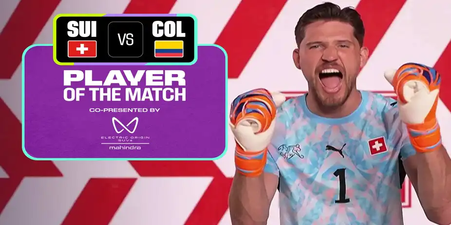 Gregor Kobel | POTM | SUI Vs COL
