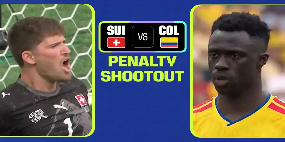 SUI Vs COL | Penalty Shootout | FIFA World Cup 2026