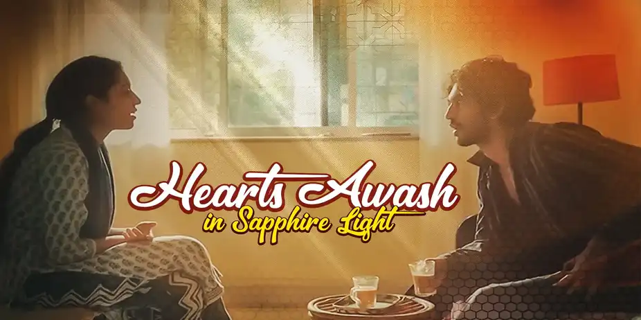 Hearts  Awash in Sapphire Light