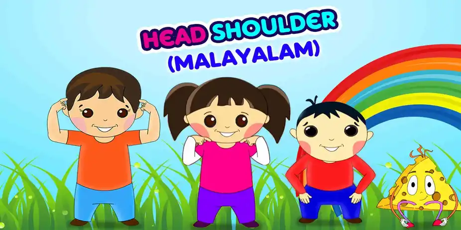 Head, Shoulders, Knees & Toes - Disco Style - Malayalam
