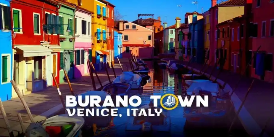 Burano Town Venice, Italy