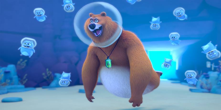 Bear in Troubled Waters