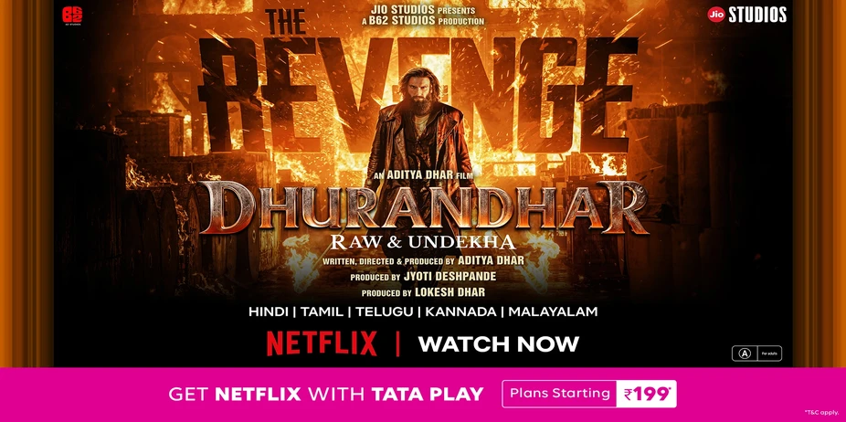 Dhurandhar The Revenge - Netflix Promo