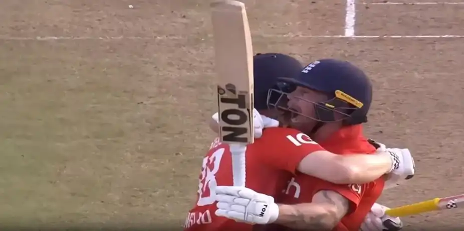 448 runs scored! ENG beat WI in a thriller