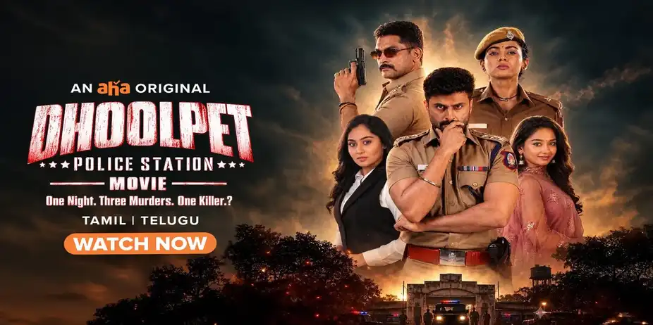 Dhoolpet Police Station - Movie - One night. Three murders. One killer?