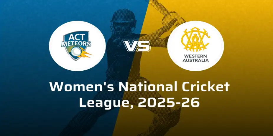 Western Australia Women VS ACT Meteors