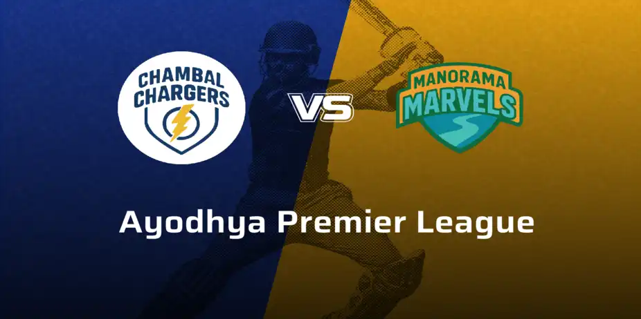 Manorama Marvels VS Chambal Chargers