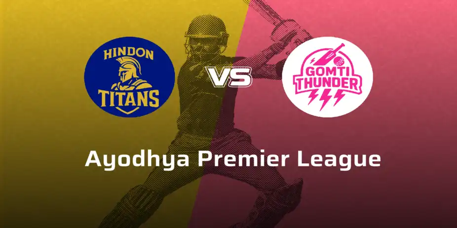 Gomti Thunder VS Hindon Titans