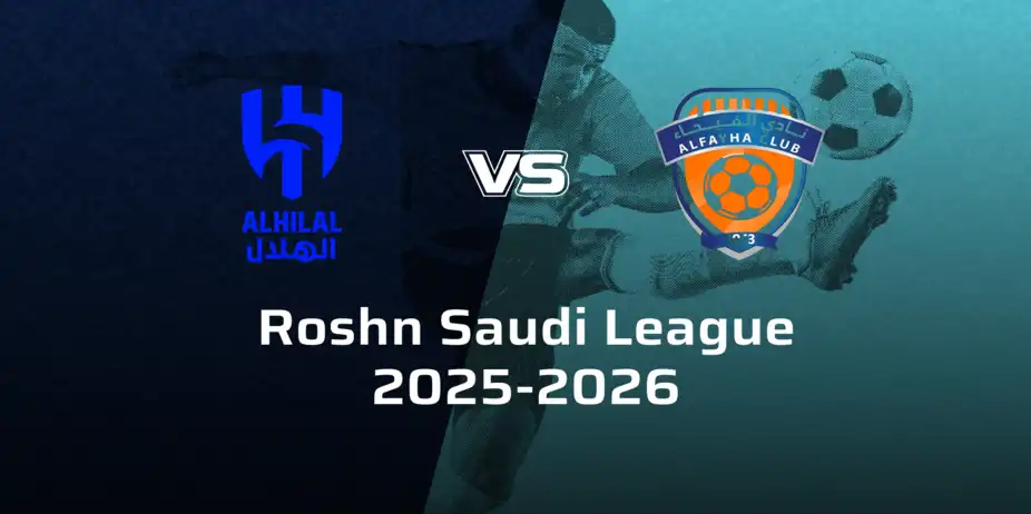 Al-Fayha FC VS Al Hilal SFC