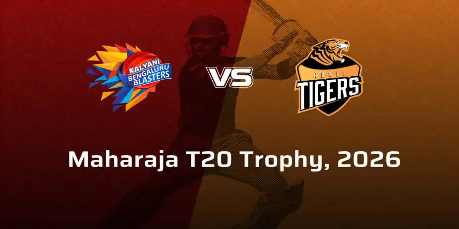 Hubli Tigers VS Kalyani Bengaluru Blasters