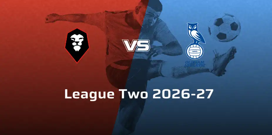 Oldham Athletic VS Salford City