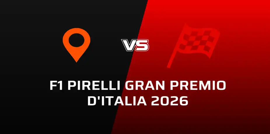 F1 PIRELLI GRAN PREMIO D'ITALIA 2026