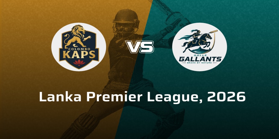 Galle Gallants VS Colombo Kaps