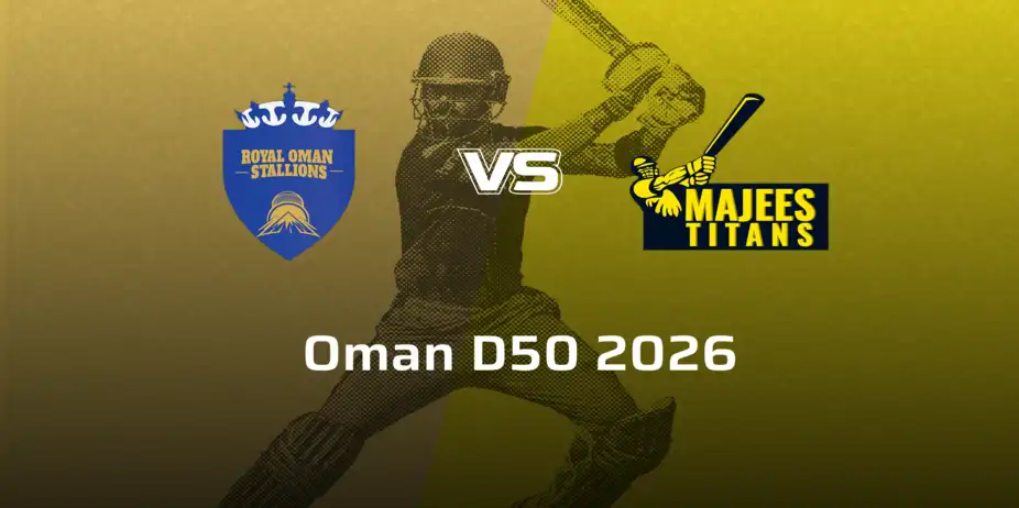 Majees Titans VS Royal Oman Stallions