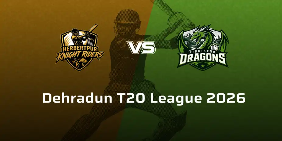 Rishikesh Dragons VS Herbertpur Knight Riders