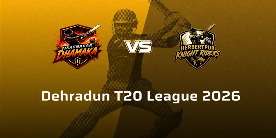 Herbertpur Knight Riders VS Vikasnagar Dhamaka