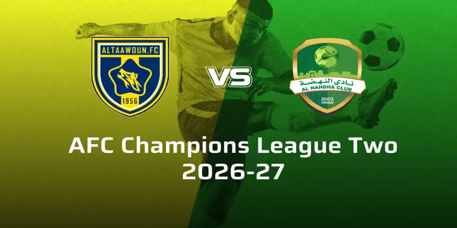 Al-Nahda Club VS Al-Taawoun FC