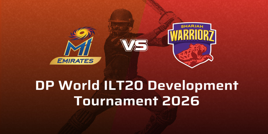 Sharjah Warriorz Development VS MI Emirates Development