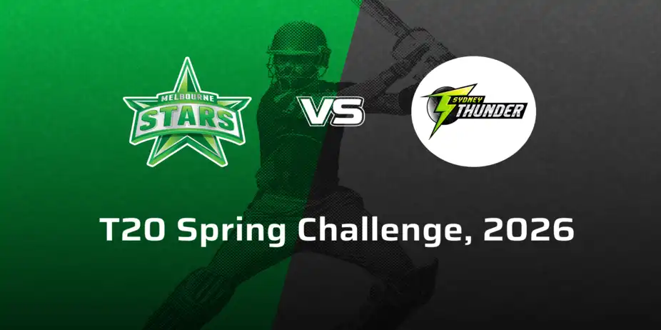Sydney Thunder Women VS Melbourne Stars Women