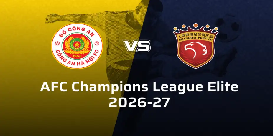Shanghai Port VS Cong An Ha Noi