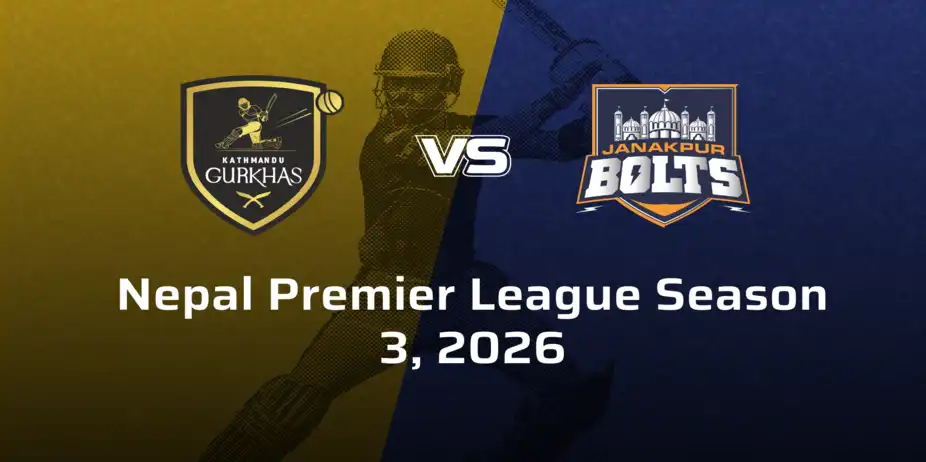 Janakpur Bolts VS Kathmandu Gurkhas
