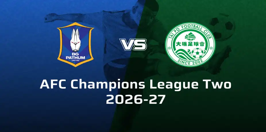 Tai Po FC VS BG Pathum United