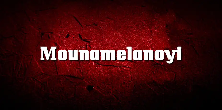 Mounamelanoyi