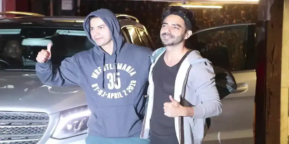 Varun Spotted At Juhu