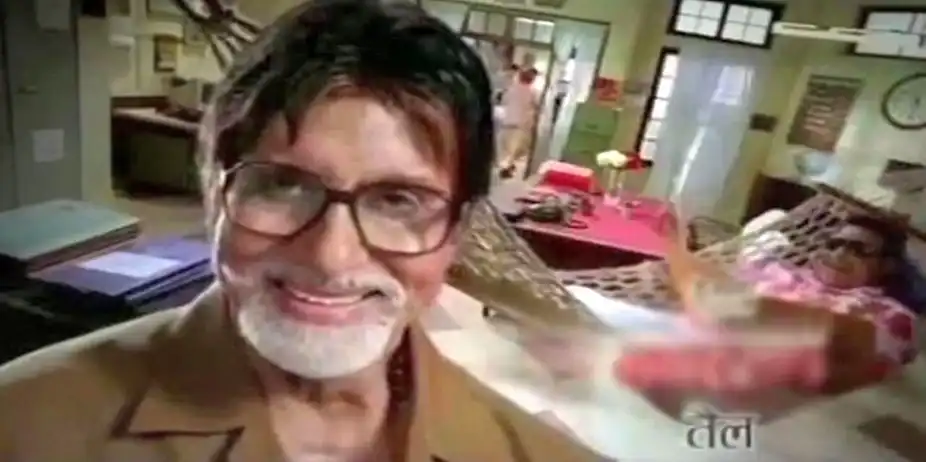Amitabh Bachchan advised not to advertise for Hair Oil