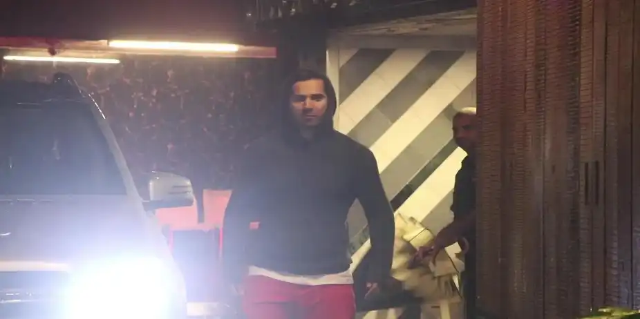Varun Spotted At Gym